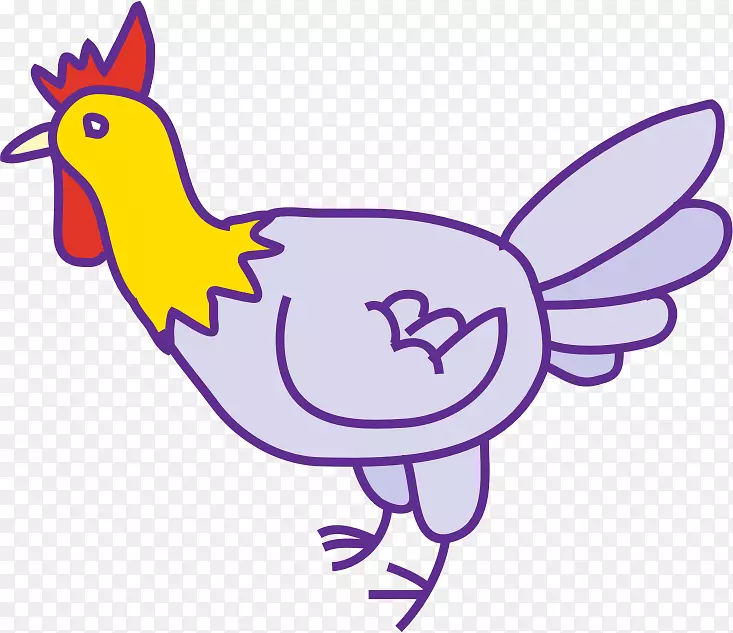鸡夹艺术-小动物