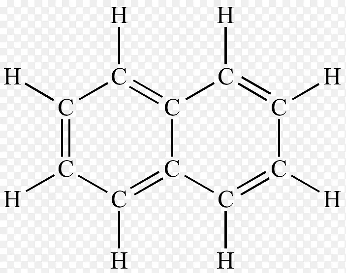 萘结构式正庚烷有机化学花环
