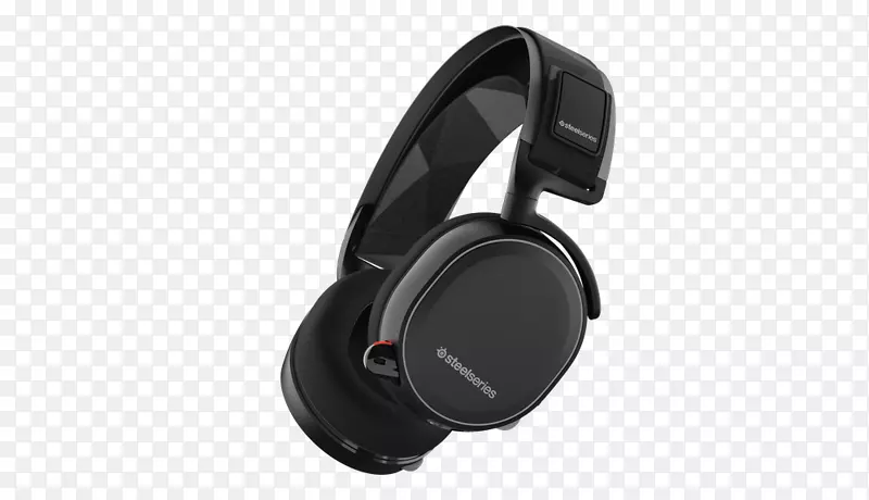 PlayStation 4麦克风耳机7.1环绕声钢系列-戴耳机