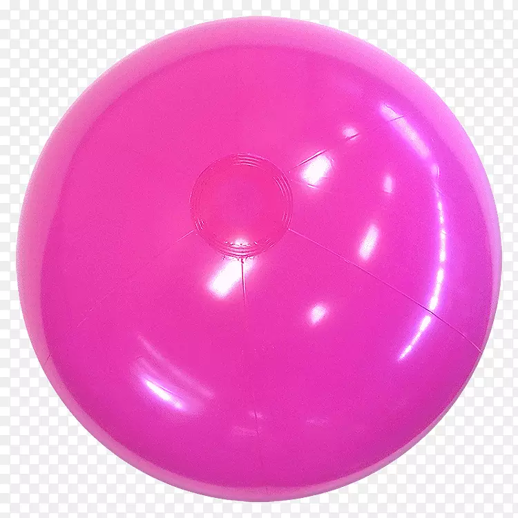 紫红色沙滩球紫气球印