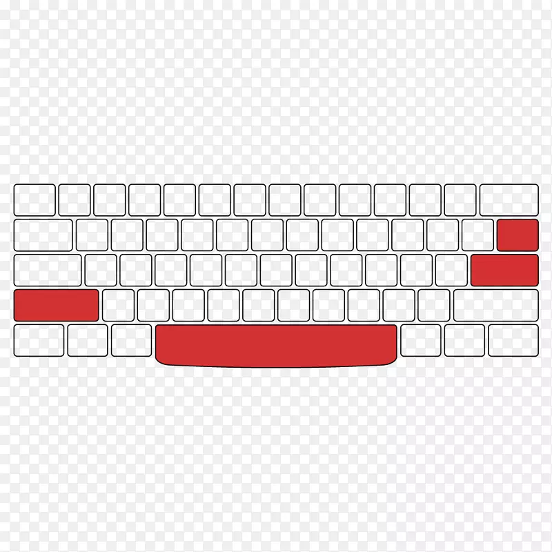 神奇鼠标电脑键盘神奇键盘MacBook彩色方块