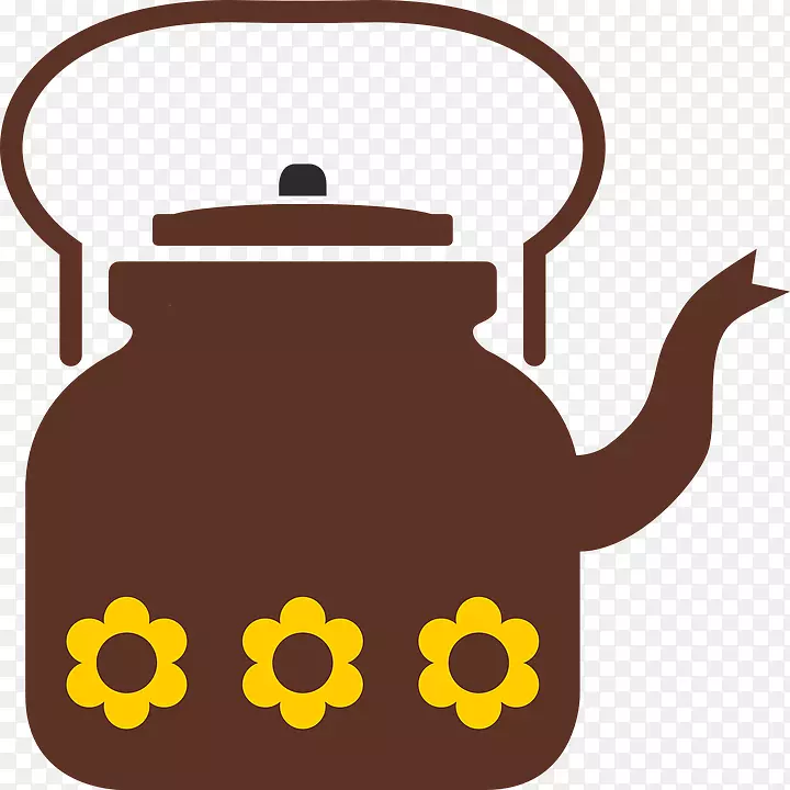 音素音节咖啡壶茶壶玫瑰花盆