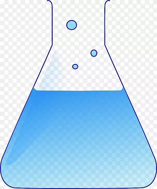 实验室烧瓶化学烧杯夹艺术-Erlenmeyer
