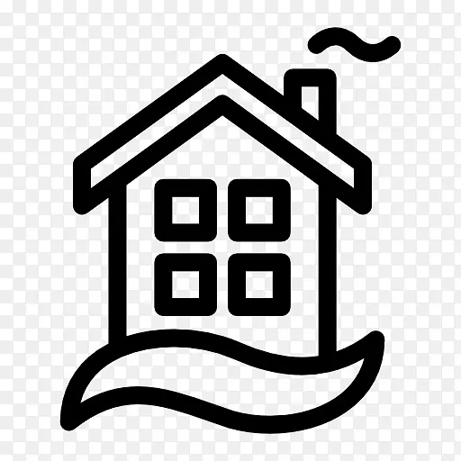 电脑图标小房子运动家达拉斯大厅-小标志