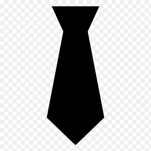 领带连衣裙角-黑色领结