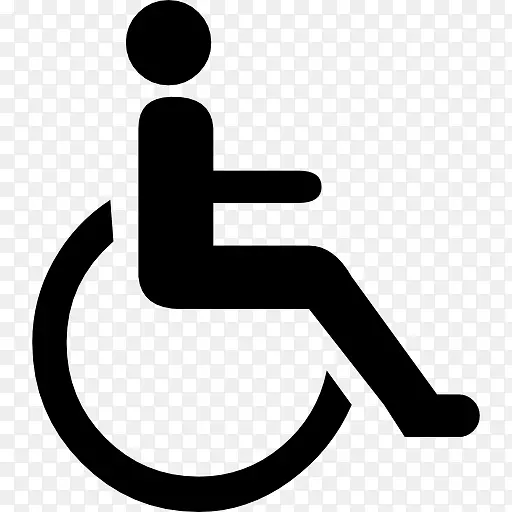 残疾国际通行标志残疾泊车许可证-伤残人士