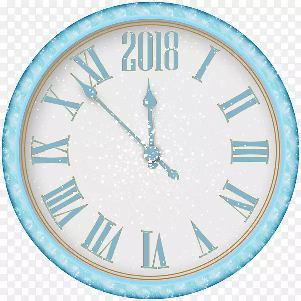 时钟正面罗马数字挂牌新年钟