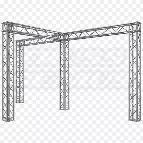 桁架结构钢展示金属桁架