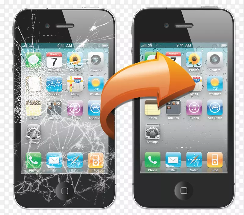 iPhone4s iphone 6智能手机三星银河-移动维修