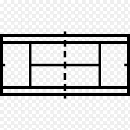 网球中心运动电脑图标-羽毛球球场