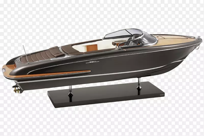 Iseo Riva Aquama湖模型船-手绘封面设计帆船