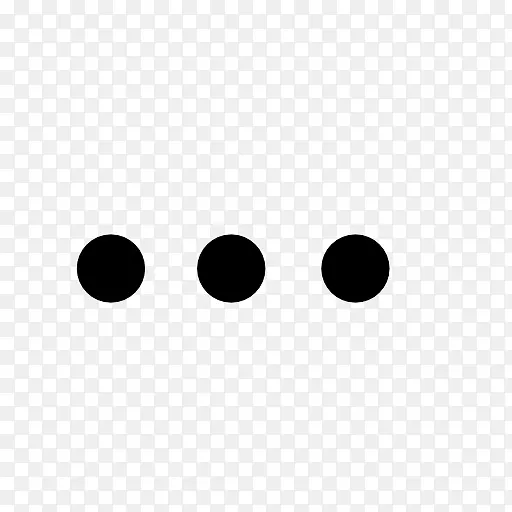 圆点省略计算机图标符号点线符号