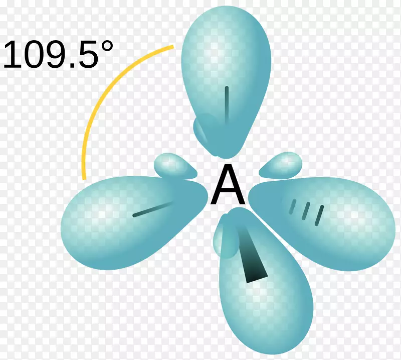 轨道杂化原子轨道化学键四面体分子几何-新概念