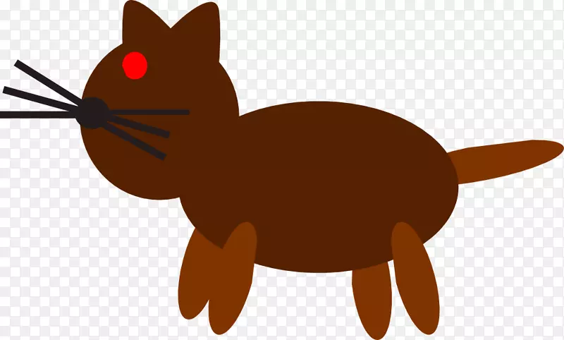 猫电脑图标剪贴画-圣诞宠物