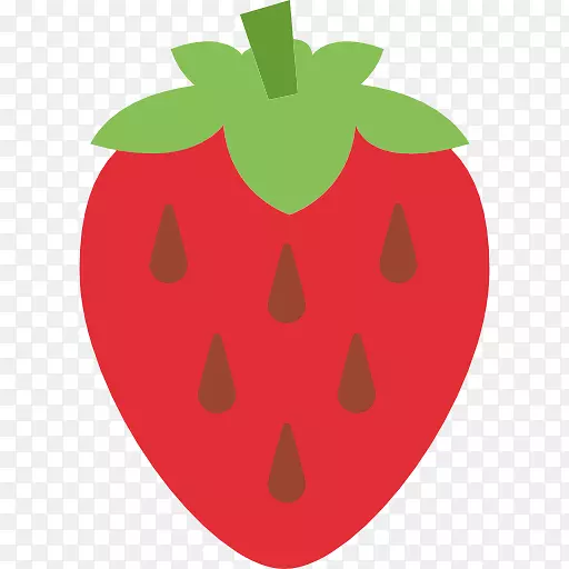 奶昔草莓电脑图标奶昔食品.真正的草莓