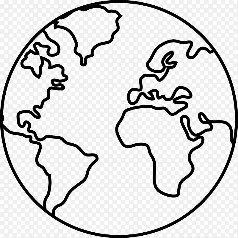 地球剪贴画-三维地球