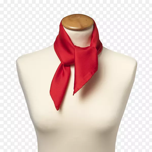 领带手帕丝绸领结围巾超人红围巾