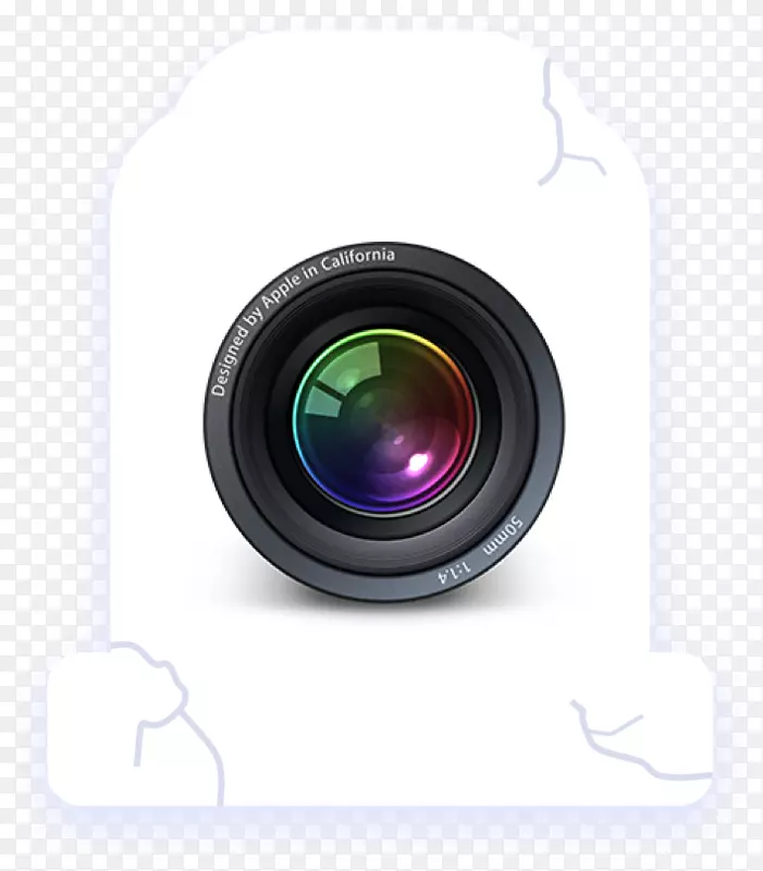 孔径苹果MacBookpro iPhoto电脑图标-光圈
