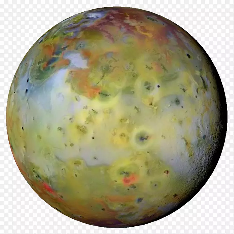 木星自然卫星-月球表面的Io伽利略卫星