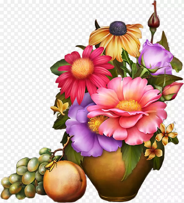花卉植物插图-美丽的图片