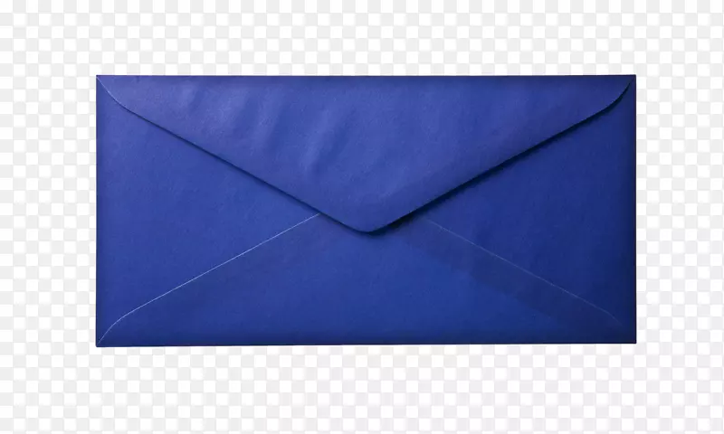 纸钴蓝电动蓝色长方形字母邮票