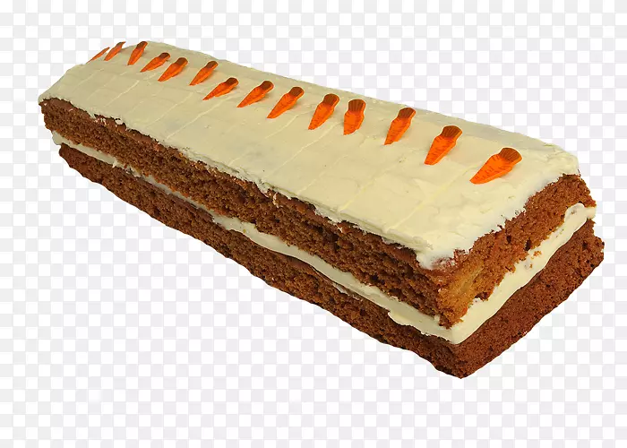 巧克力蛋糕，胡萝卜蛋糕，甜点棒，软糖蛋糕，巧克力布朗尼-胡萝卜蛋糕
