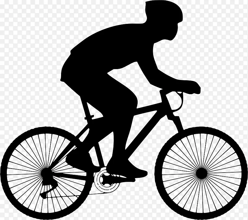 骑自行车下载剪贴画-骑自行车