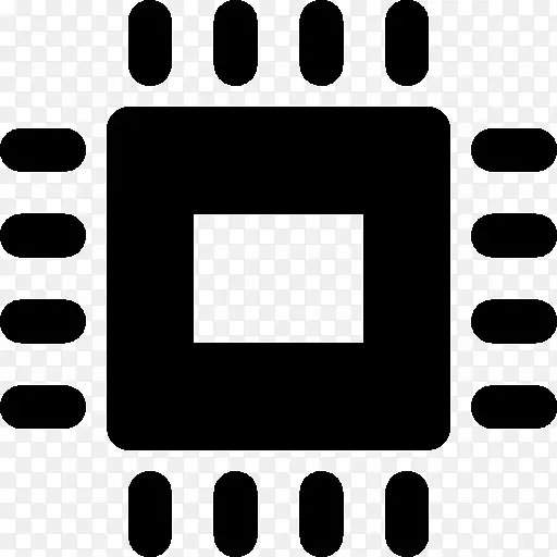 计算机图标电子集成电路和芯片硬件标识