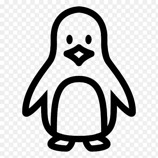 企鹅电脑图标-可爱的企鹅