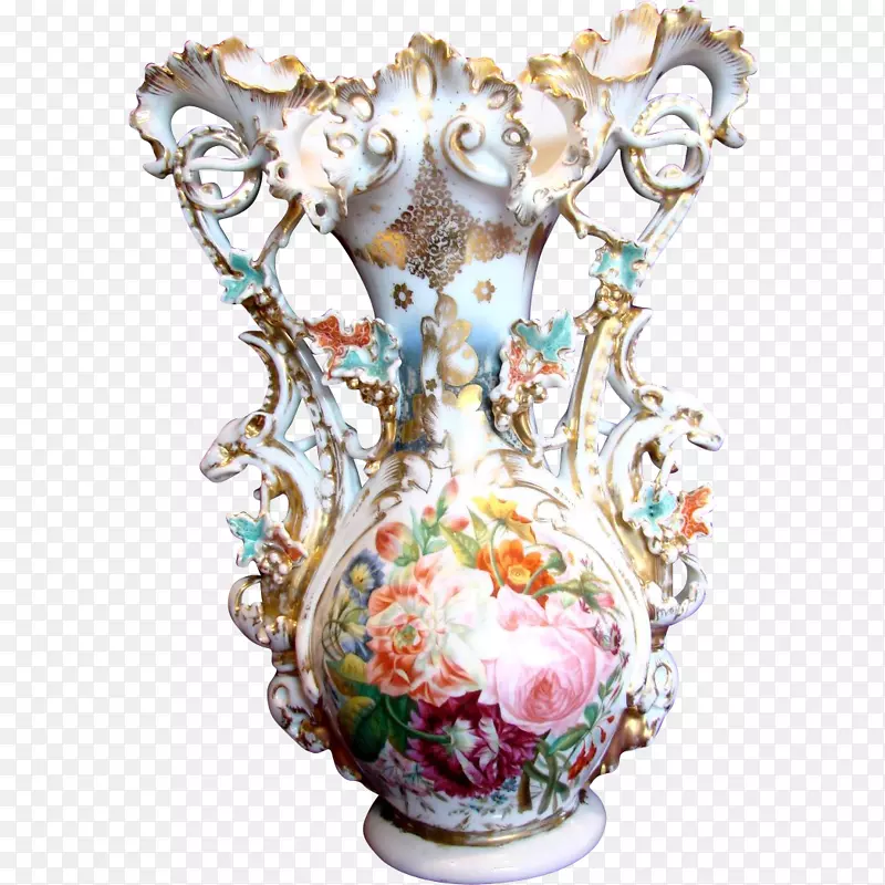 花瓶陶瓷餐具壶花盆手绘展示