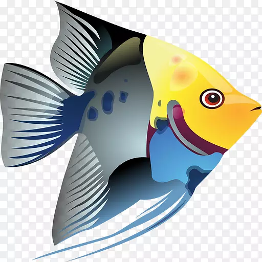 热带鱼剪贴画-热带鱼