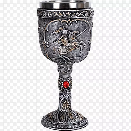中世纪圣殿骑士酒杯中世纪