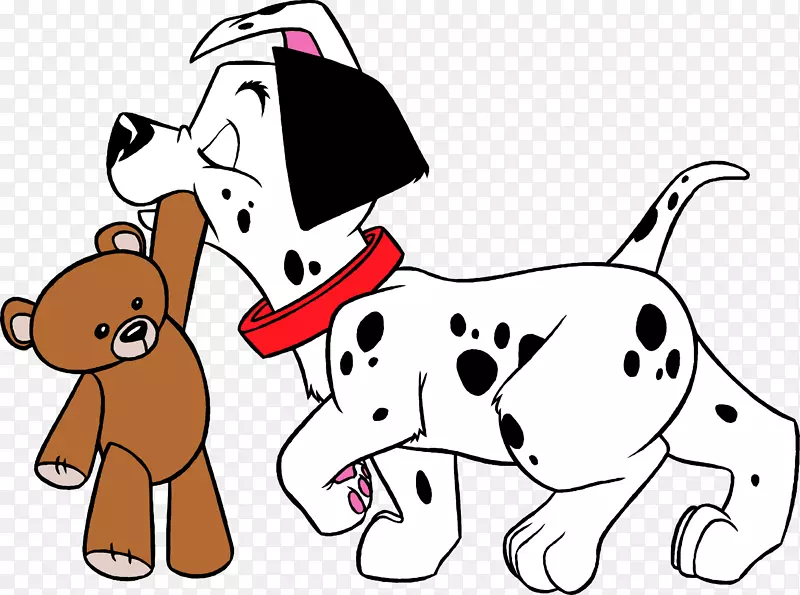 道尔马提亚犬，101只达马提亚犬，音乐小狗，摇动剪贴画-达马提亚犬