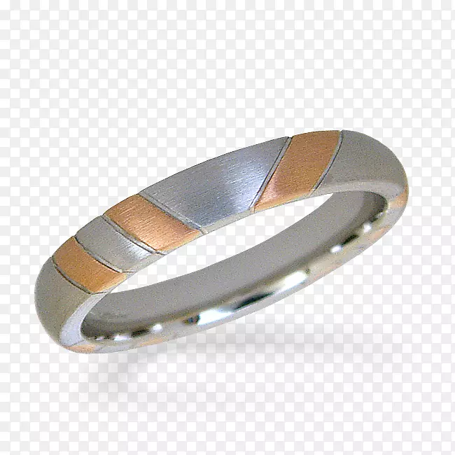 婚戒珠宝订婚戒指-金色条纹