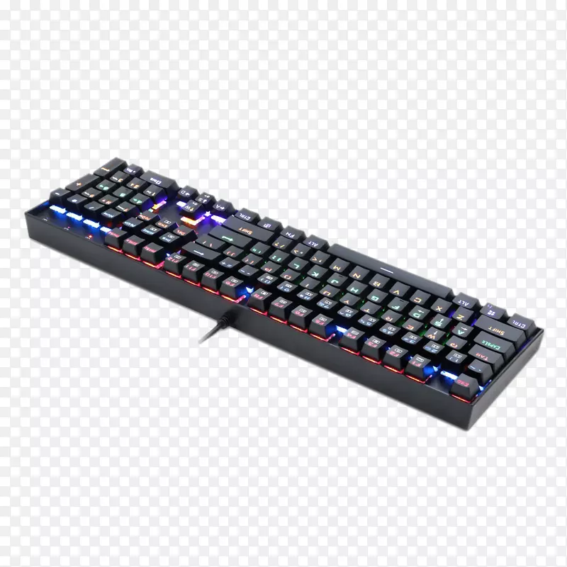 电脑键盘游戏键盘rgb彩色模型电脑鼠标背光-vara