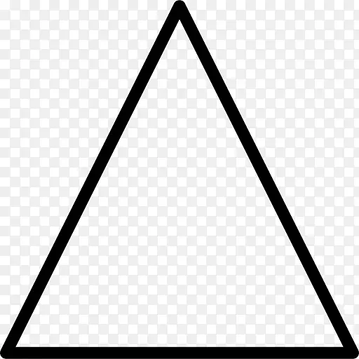 等边三角形直角三角形等腰三角形计算机图标混合三角形形状图