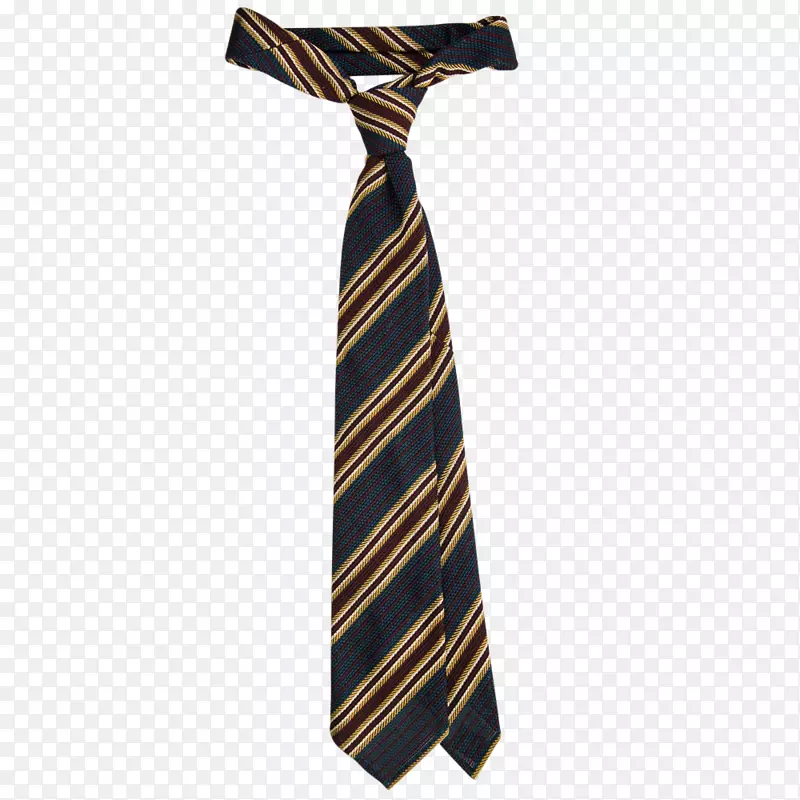领带，服装配件，时尚，棕色-金色条纹