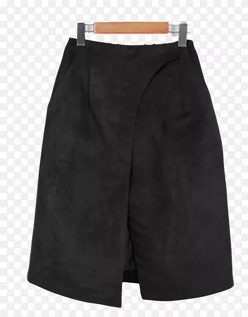 百慕达短裤黑色m-缝
