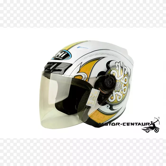 摩托车头盔自行车头盔滑雪板头盔黄色头盔