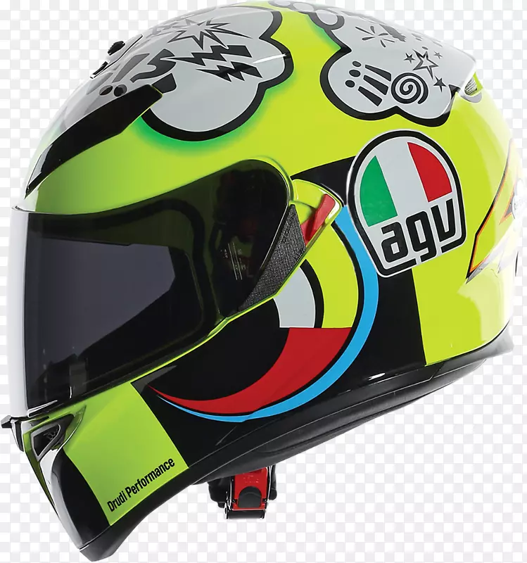 摩托车头盔AGV太阳镜圣马力诺和里米尼的海岸摩托车大奖赛头盔