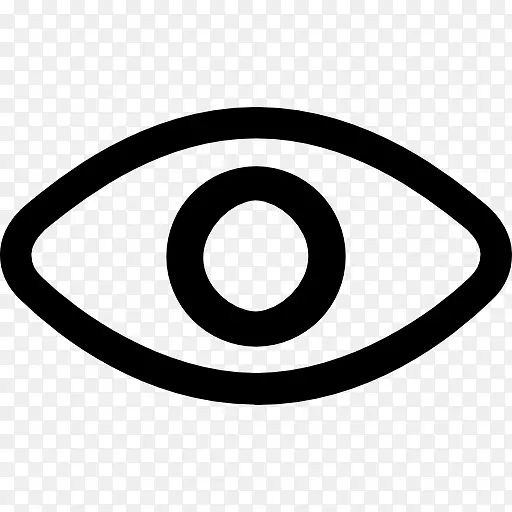 圆形椭圆符号区边缘-眼瞳孔
