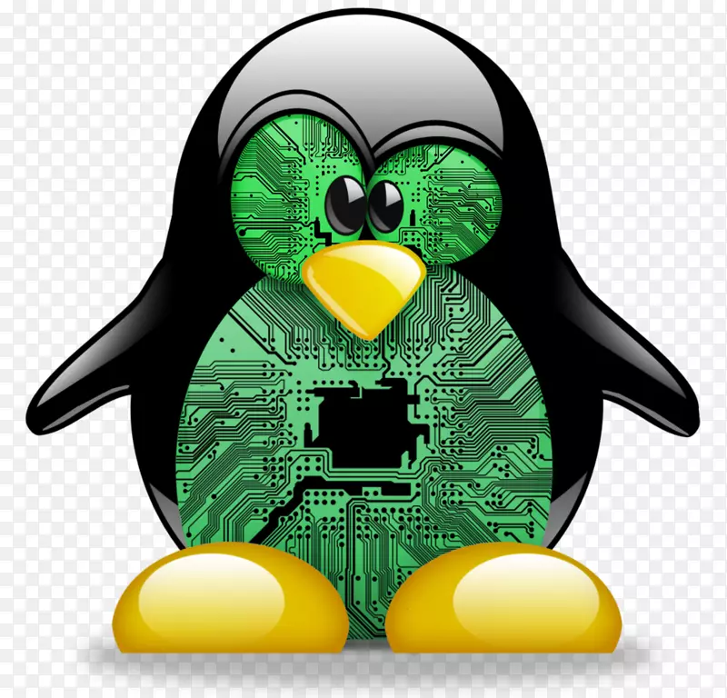 Linux内核tux kali linux opensuse-计算机电路板