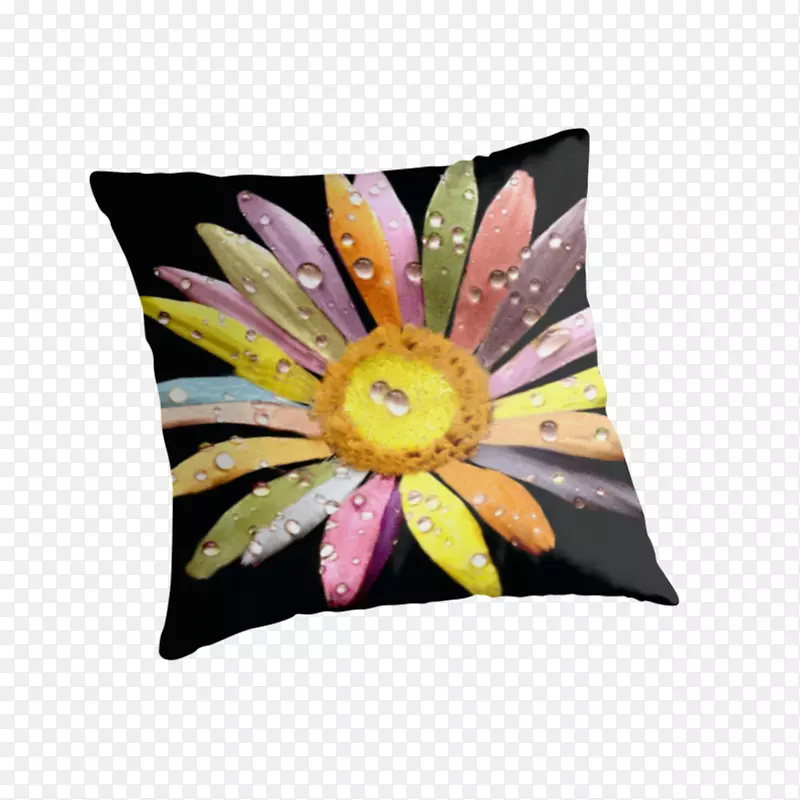 投掷枕头，花垫，纺织品.雨滴材料