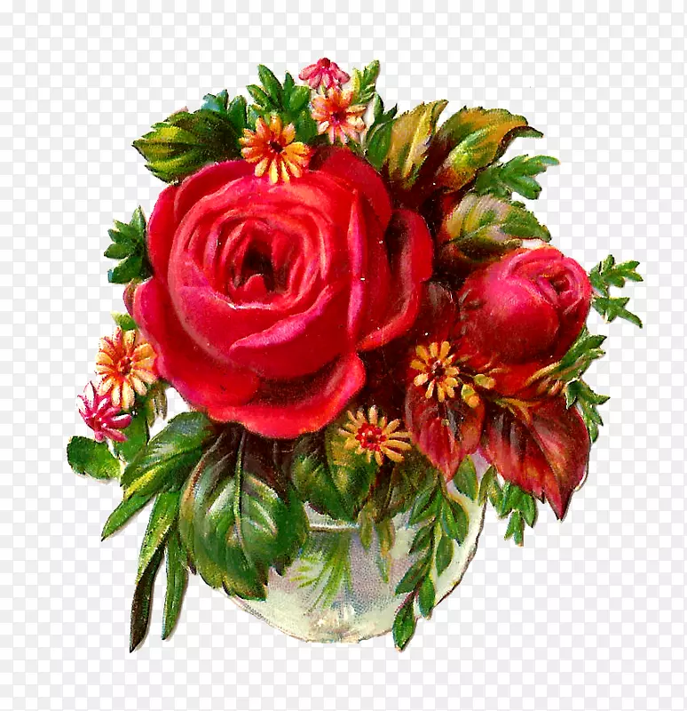 花束夹艺术.玫瑰花束