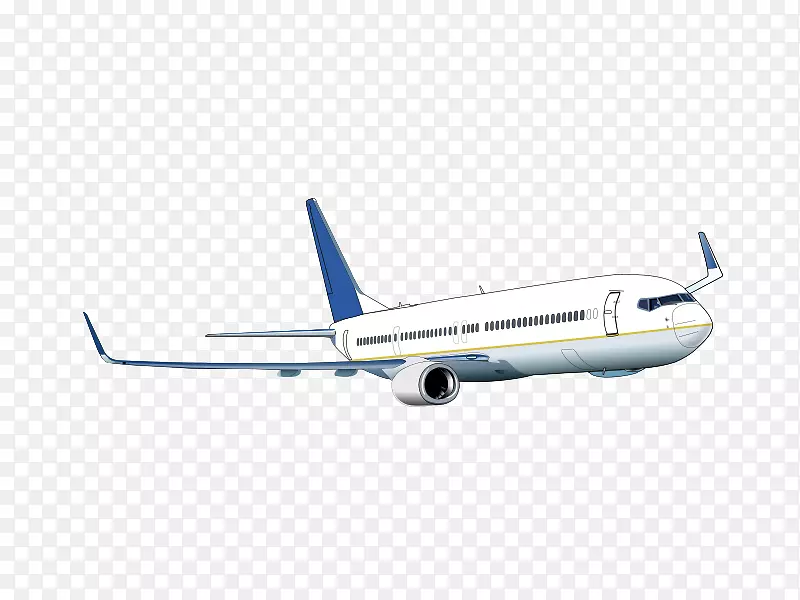 飞机波音737剪贴画飞机材料