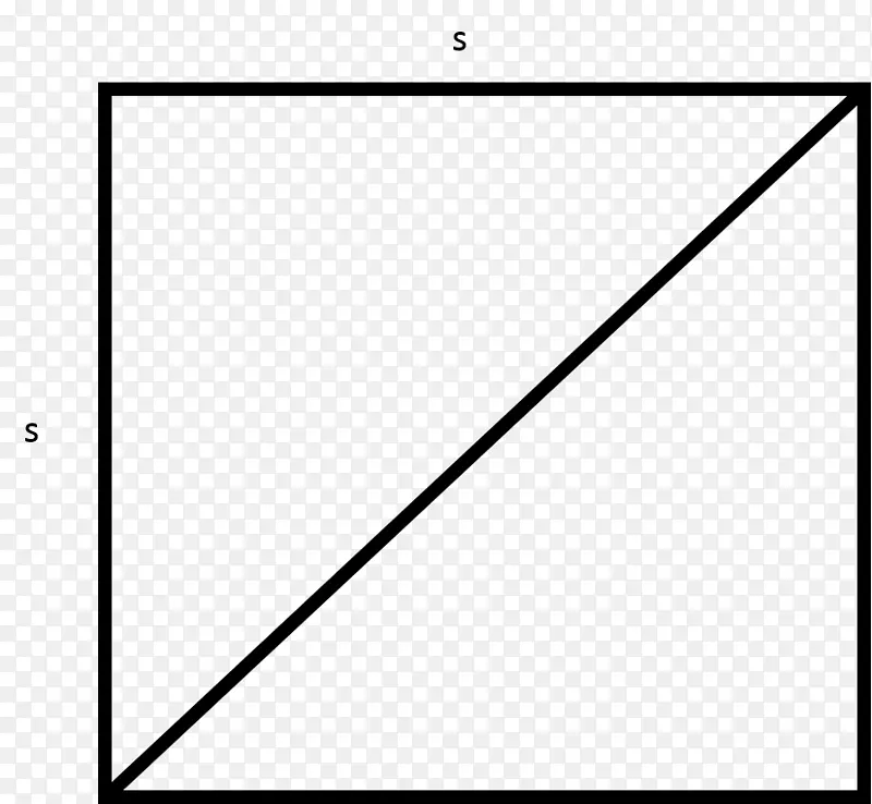 三角形区域圆点对角线