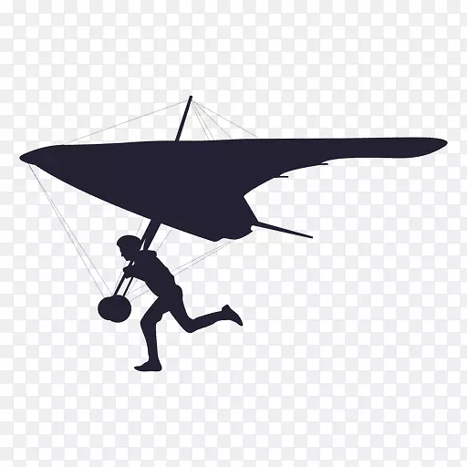 滑翔伞降落伞夹艺术.滑翔伞PNG和载体