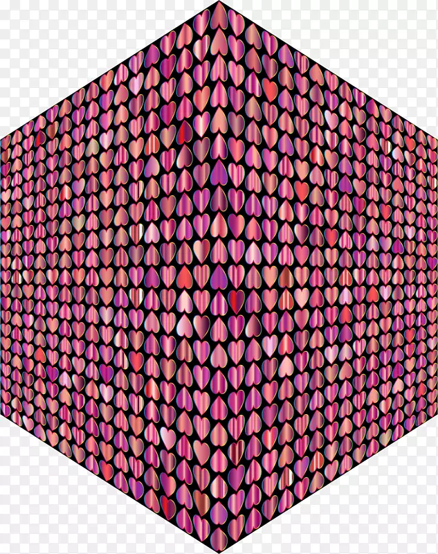 立方体正方形对称剪贴画立方体图案