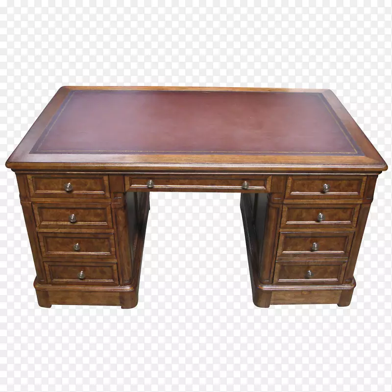 桌子，家具，书桌，木材，污渍抽屉.复古的欧式风格
