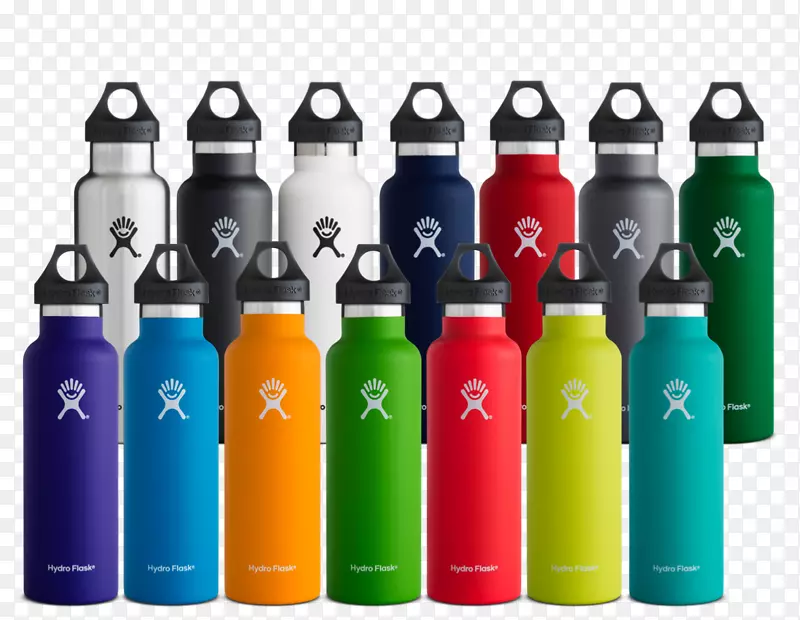 水壶水瓶彩色髋部烧瓶颜色收集珊瑚